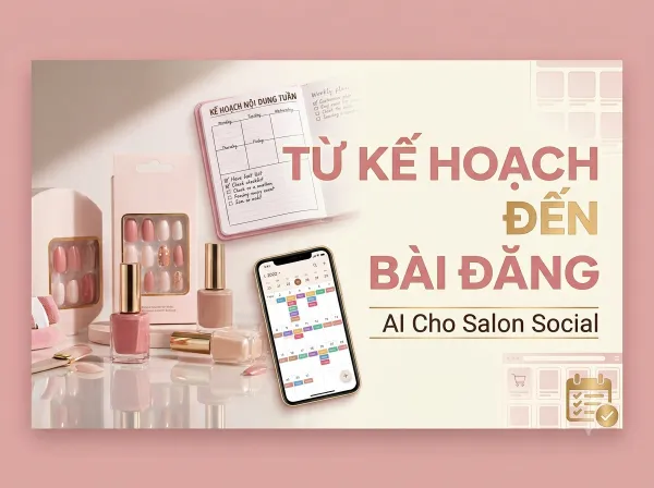 Từ Kế Hoạch Đến Bài Đăng — AI Cho Social Của Salon